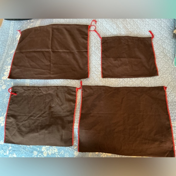 Coach Dust Bag Bundle Four Authentic Coach Dustbags - Picture 2 of 5